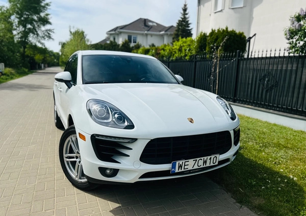 Porsche Macan cena 158500 przebieg: 128000, rok produkcji 2018 z Warszawa małe 191